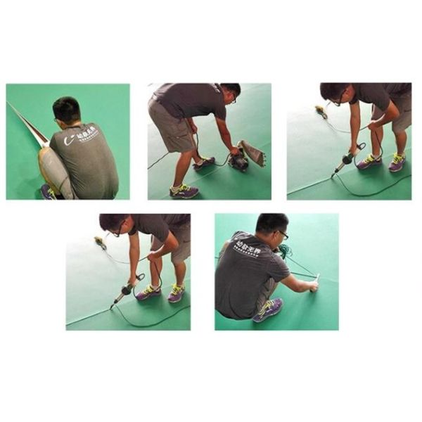 Anti Slip 6.0mm Vinyl Gym Flooring 15m Per Roll