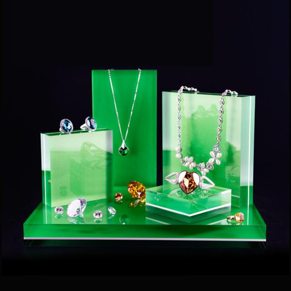 Advertising Acrylic Jewelry Display , Luxury A3 A4 Clear Acrylic Jewelry Stand