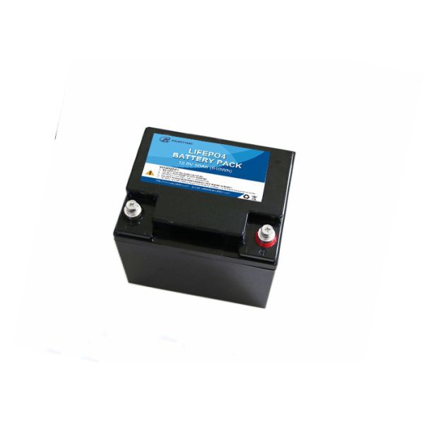 12V 50Ah Deep Cycle LiFePO4 Battery Plug and Play for Emergency Vehicle Power
