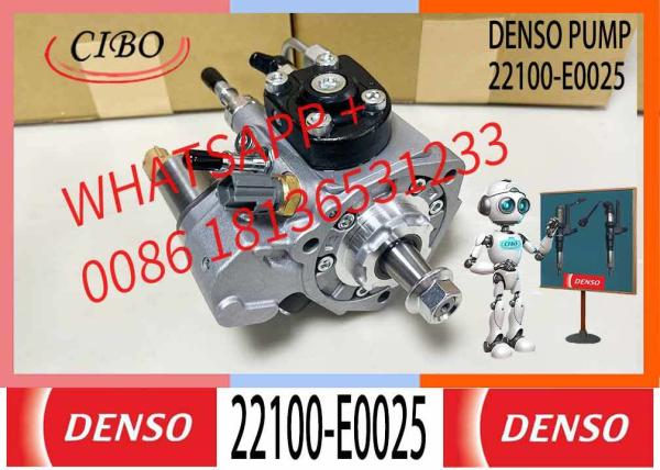 22100-E0025 294050-0138/0760 Pièces de camions lourds Pompes à injection de carburant pour HINO Common  Rail Injection diesel Injection de carburant