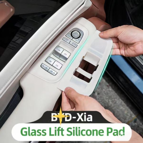 BYD Xia 2025 High Quality Plastic Window Lift Panel Sticker Anti-Scratch Glass Control Button Frame Protector Pad Interior Trim