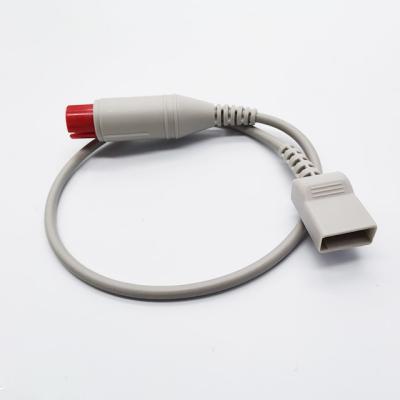Cabo do adaptador de Spacelabs IBP, monitoração arterial invasora da pressão sanguínea de 6 Pin