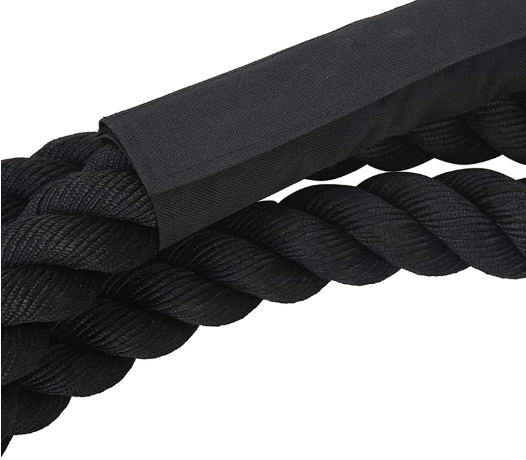 Cuerdas eléctricas de combate elásticas negras / amarillas / rojas 50 mm Cuerdas PET