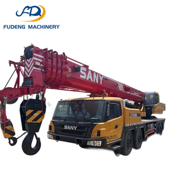 Hot Sale  Used SANY 80 Tons Mobile Crane Compact Cheap Price Truck Crane