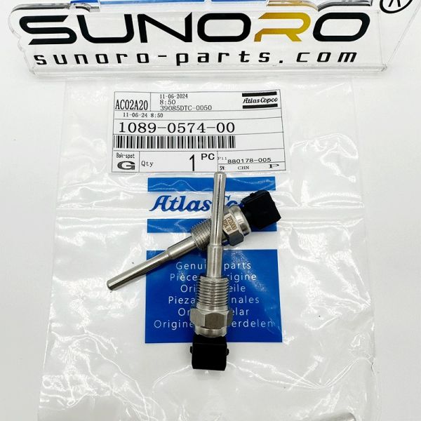 Original 1089057400 1089-0574-00 Temperature Sensor for Atlas Copco Air Compressor Part for Excavator