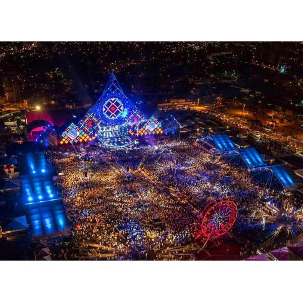 Flicker Free Stage Rental Led Display 4K 500 X 500mm Easy Maintenance
