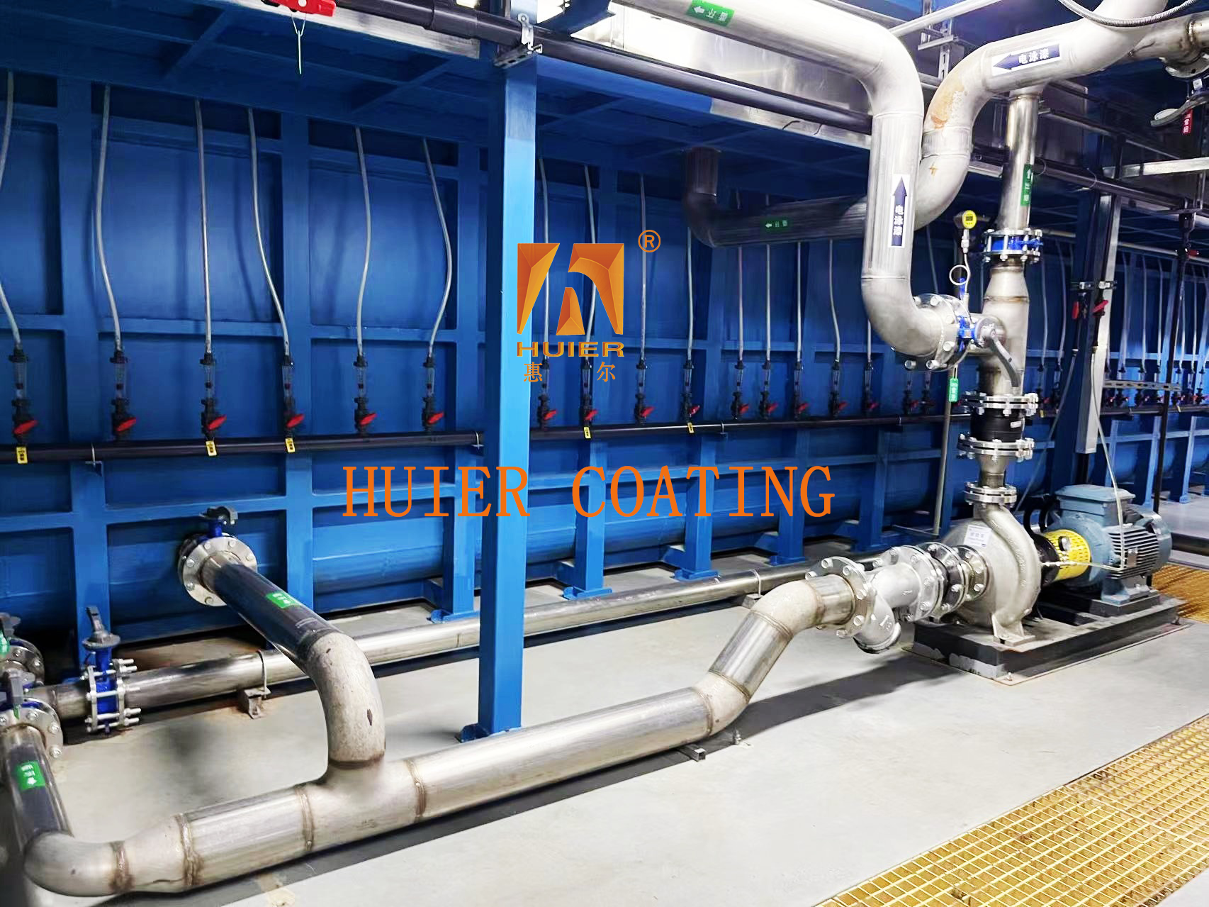 5-50 Microns Dipping Electrophoretic Deposition Coating Line Working At 20-50\U2103