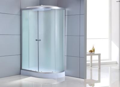 Quadro de alumínio 1-1.2mm de Mat Glass Shower Door Enclosures