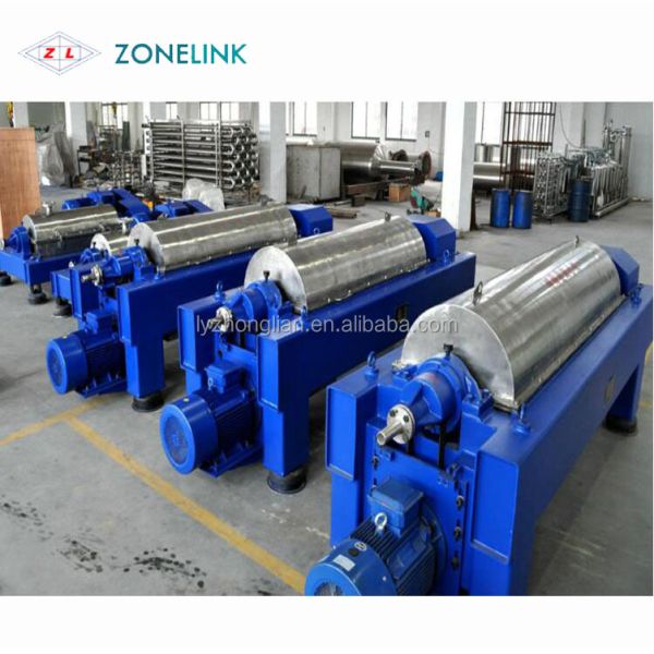 Центрифуга жидкостное твердое отделяя 2680*1200*755 Mm графинчика очистки сточных вод