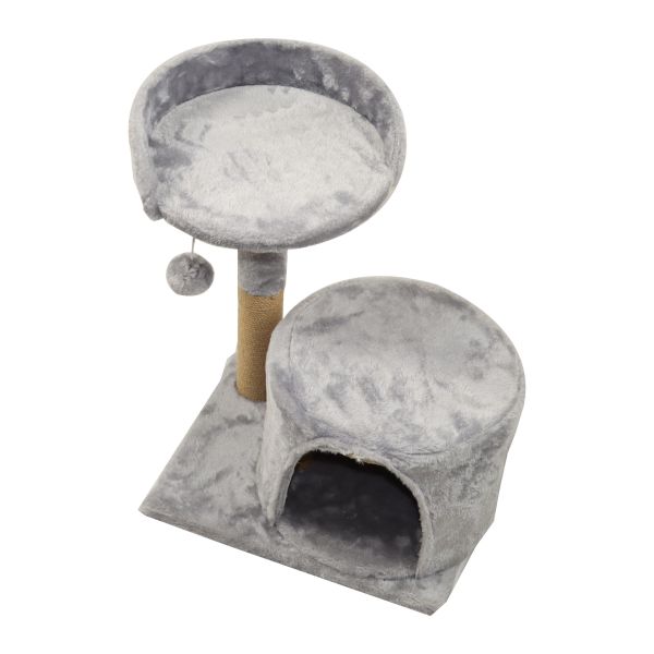 Стена дерева кота альпиниста неба полок на открытом воздухе современного кота взбираясь установила 38x30x48cm