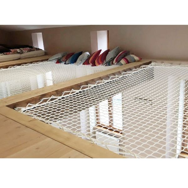 Custom Amusement Industry Nets Rope Barrier Netting Stairs Protection Personal Safety Net