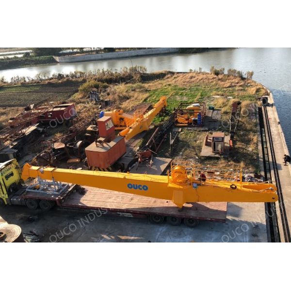 360 Degree Slewing Ship Deck Crane Pedestal Straight Boom