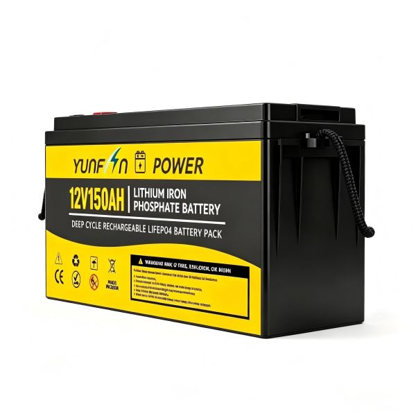 Factory Direct 12.8V 150Ah LiFePO4 Battery Wholesale OEM ODM Built-in BMS For Solar Storage RV Marine UPS Backup Power