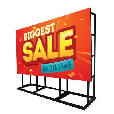 3.5mm Narrow Bezel Monitor Splicing Screen Wall Lcd Display Advertising Player 3x3