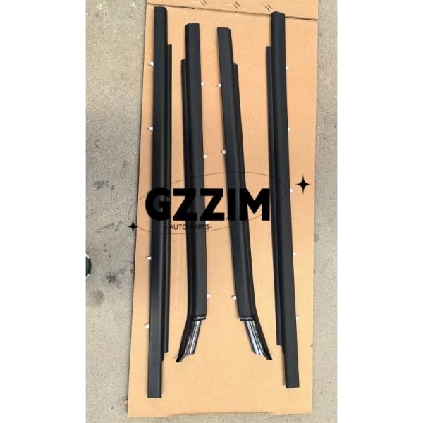 Toyota Car Window Trim Glass Exterior Layering Trim Используется для Тундры 2000-2006 Черный