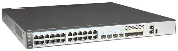 S5700 Série 10/100/1000Mbps Comutador PoE de 24 portas com 4 portas Combo e 4 portas SFP 10GE