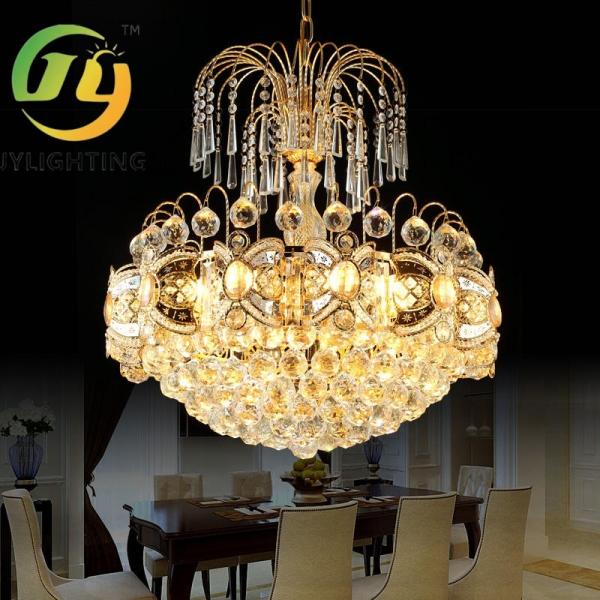 JYLIGHTING High End  Crystal Chandelier for Restaurant Living Room Bedroom Balcony Bar Counter Pendant Lamp