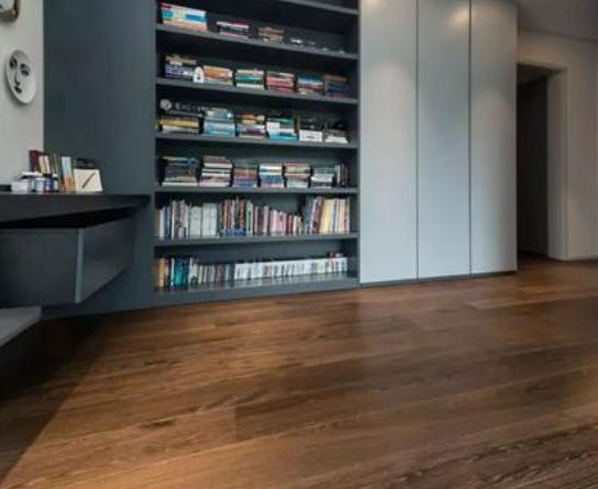 Dark Color Smoked White Oak Veneer Sheets For Hotel Decoration