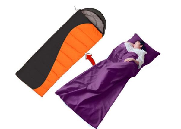 Lightweight Sleeping Bag Liner For Business Trips / Outdoor Camping
