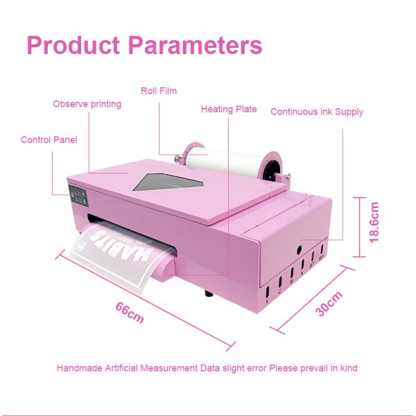 Free Ship to USA A3 Dtf Machine Printer 30Cm Impresora Dtf XP600 Canvas Printing Machine DTF Printer for Textiles