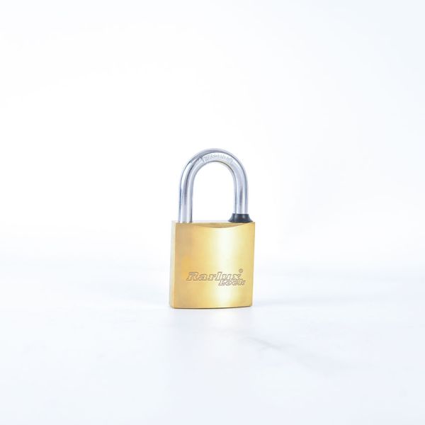 Rrlux Hot Selling Customized Durable Brass Padlocks with 3 Brass Keys-Direct Sales Factory Price