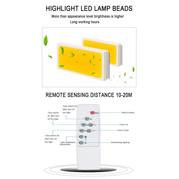 Die Casting Aluminum Solar Flood Lights SMD 5730 440pcs Led Chip
