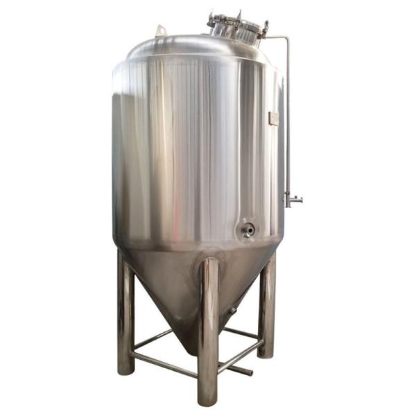 1000L Conical Beer Fermenter With Stainless Steel 304/316 Material