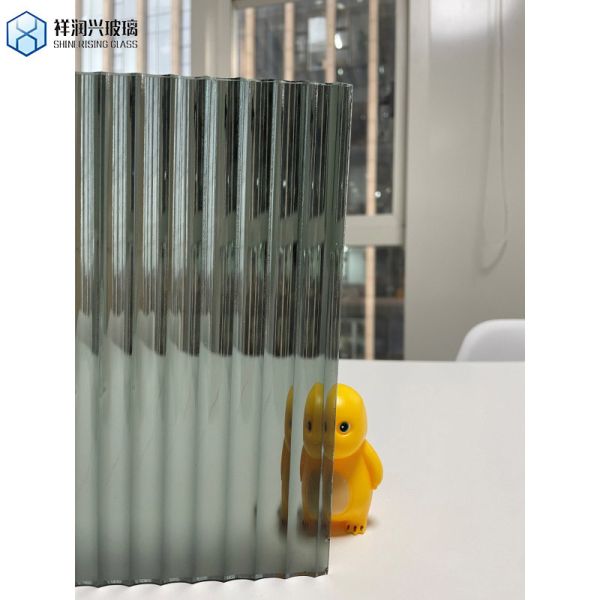 Gray Grey Nashiji/Flora/Karatachi/Mayflower Figured/Rolled Float Glass Tempered Glass 4mm 5mm 5.5mm 6mm