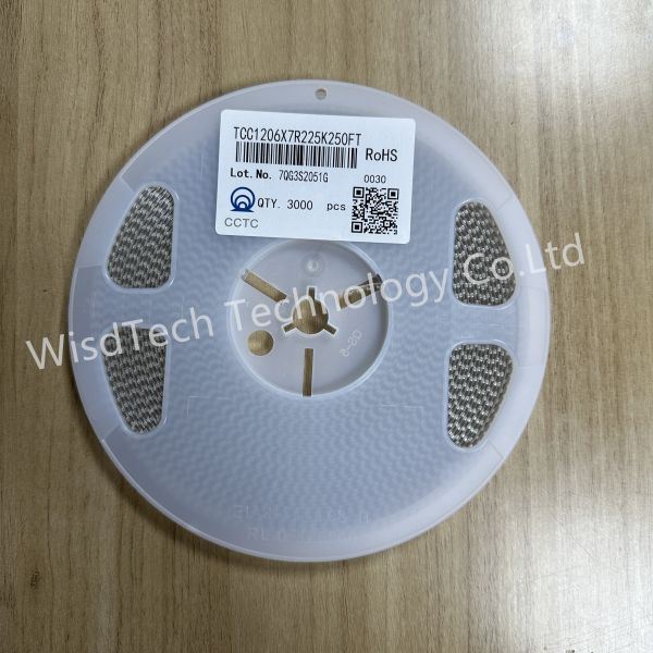 Ceramic Capacitors TCC1206X7R104K251FTS Multilayer chip ceramic capacitors CCTC 1206 X7R 104 250V SMD  capacitor MLCC