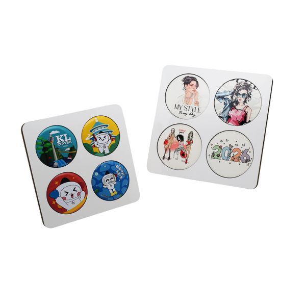 Sublimation Blank MDF Magnets Photo Frame Diy Graduation Photo Frame Personalized MDF Photo Frame