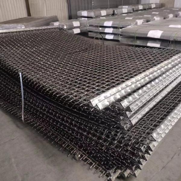 Heavy 6mm 8mm 12mm Wire Crimped Wire Mesh Mine Mesh Vibrating Screen