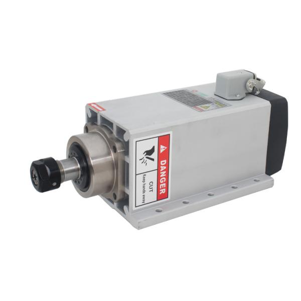 8.0KG CNC Router Fuso 105*102 3.5kw 300hz 18000rpm Motor de fuso arrefecido a ar