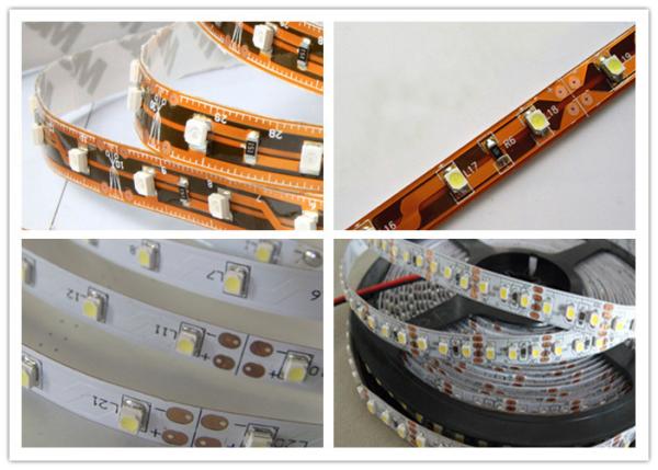Luzes de tira brancas SMD do diodo emissor de luz do RGB da cor do IP 20 impermeáveis 3825 CRI 90 CCT de 120 diodos emissores de luz