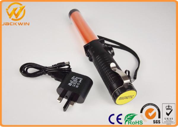 Roadside Safety Control Police LED Traffic Baton Rechargeable Flash - Steady For SOS