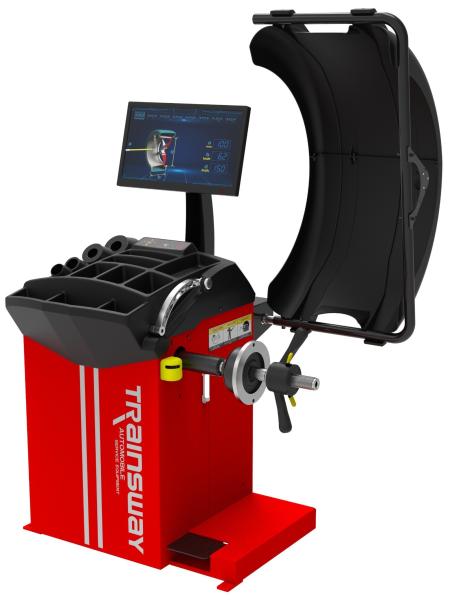 Equilíbrio de rodas preciso com Zh855L Balanceador de rodas de automóveis Tamanho de embalagem 97X75X115cm