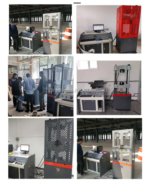 WAW-600 Hydraulic Servo Hydraulic Tensile Testing Machine Microcomputer-controlled Hydraulic Tensile Tester