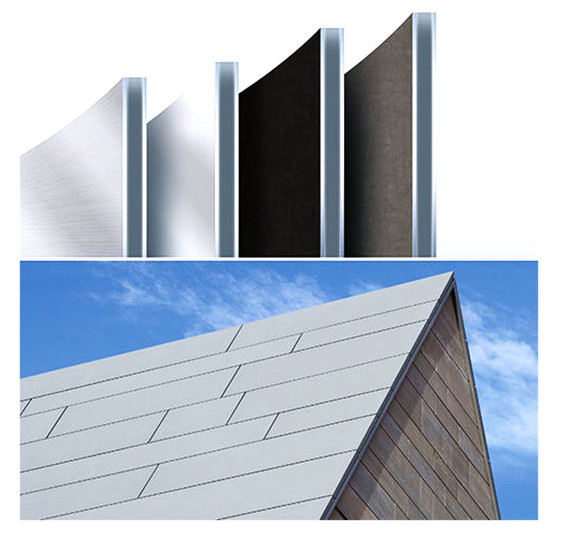 ACM 4mm PVDF Coating Aluminum Composite Panel Metallic Wall Clading Decoration