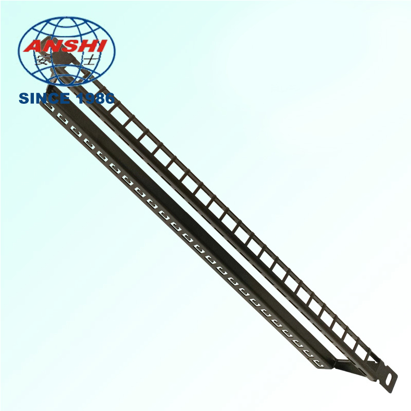 0.5U 19 Inch 24 Port UTP Empty Blank Patch Panel, Unshielded Highly Integrated Rack Mount Steel Patch Panel