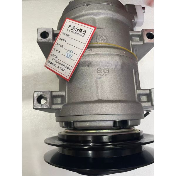 Compresor A/C de 24 V para excavadora Hitachi ZAX200-3