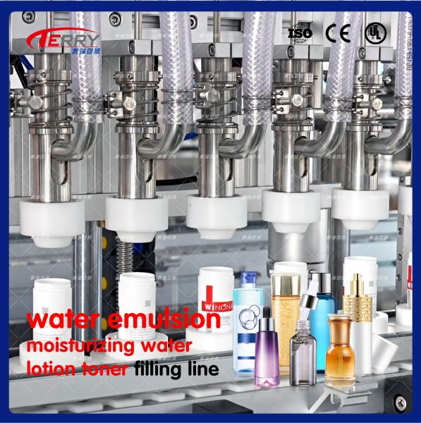 SUS304 Stainless Steel Shampoo Cosmetics Filling Machine For Cleaning Product