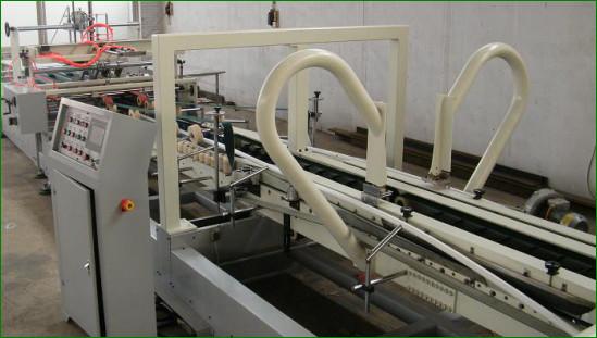 Automatic Carton Folder Gluer Machine High Speed For Making Carton Box