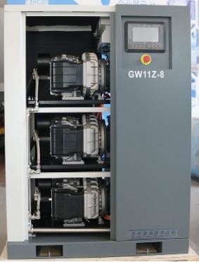 8 Bar Direct Driven Oil Free Rotary Screw Air Compressor 10HP 7.5KW