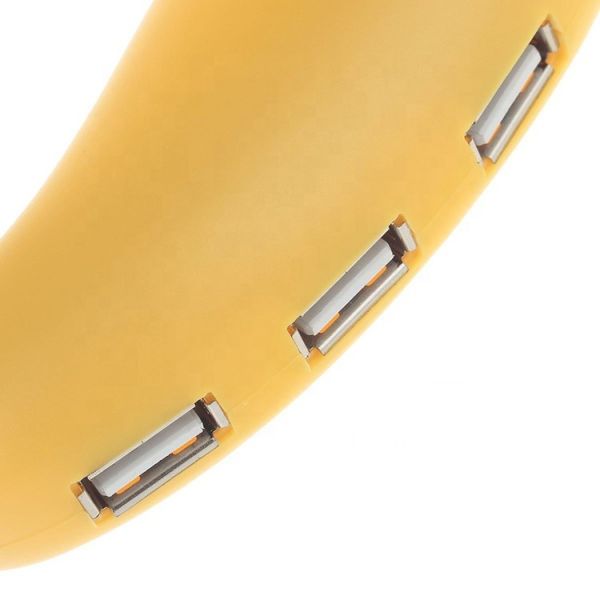Banana Shape 4 Port Internal Usb 2.0 Hub Header Splitter