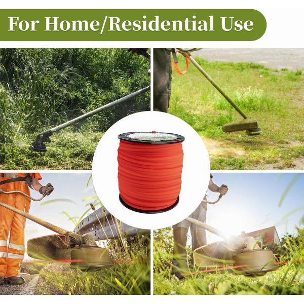 Garden Tools Spare Parts Brush Cutter String Trimmer 1.0mm-5.0mm Grass Trimmer Line