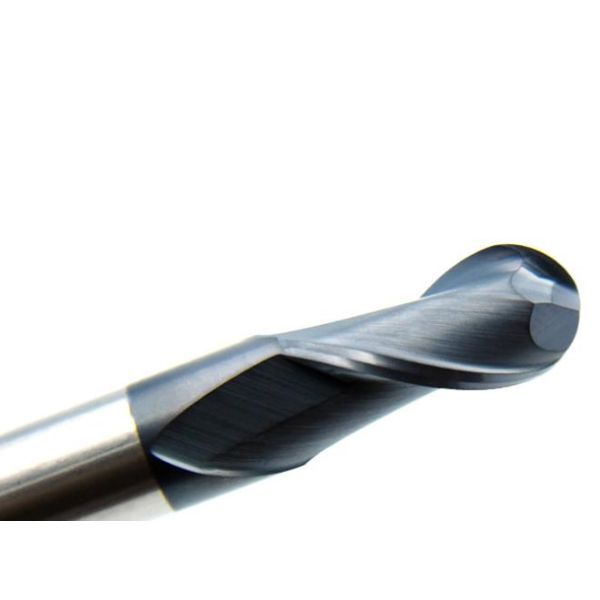 HRC 45 55 60 65 Carburo Noso redondo extremo de molino Alta dureza Resistencia al desgaste