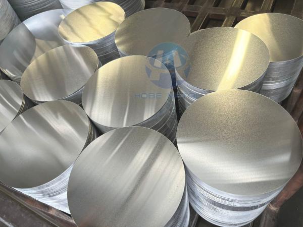 5052 5754 5083 Anodized Aluminum Circle Prices With Smooth Surface And Silver Finish
