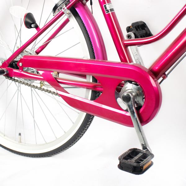 Bicicleta feminina de estilo vintage de 27 polegadas sem amortecedor traseiro