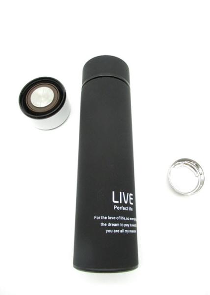 Stainless Steel Rubber Thermos Soft Touch Unique Promotional Mug Logo Customized