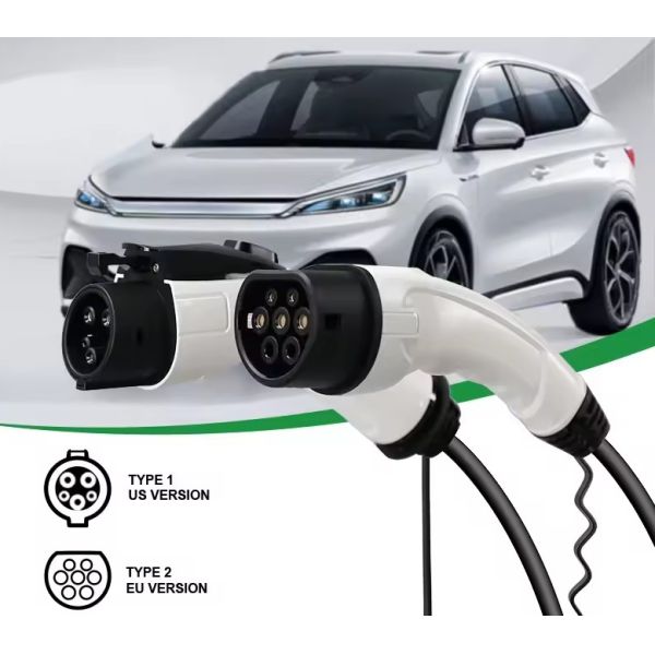 22KW 32A 3Phase Electric Vehicle EV Charging Plug Adapter Type 2 To Type 2 EV Cable