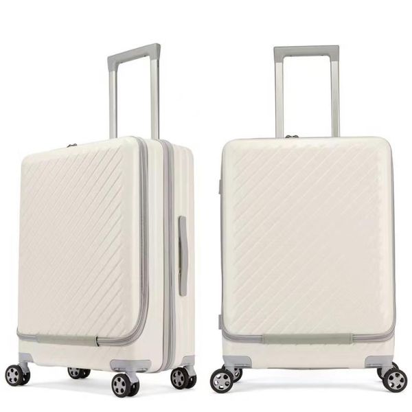 OEM ODM Hardside Carry On Luggage с передним карманом с двойными колесами